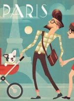 Affiche Paris Vintage - Louise Vintage