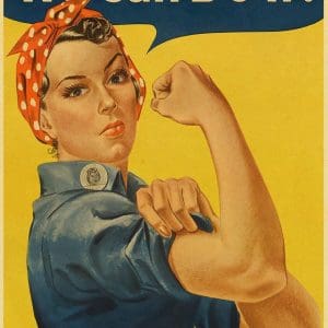 Affiche Vintage We Can Do It - Louise Vintage