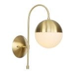 Applique Murale Cuivre Boule Vintage - Louise Vintage