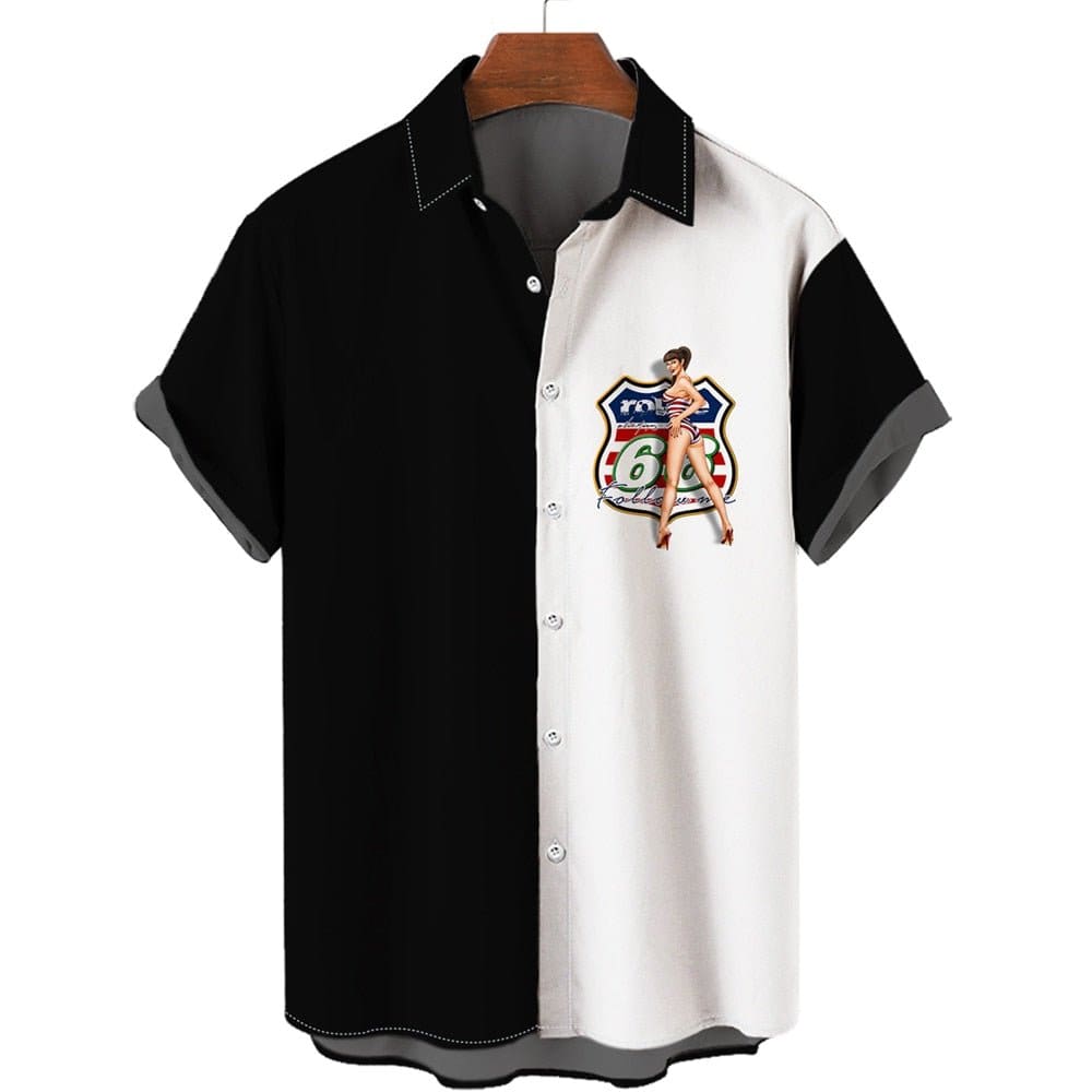 Chemise Vintage Bicolore - Louise Vintage