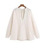 Chemisier Blanc Vintage - Louise Vintage