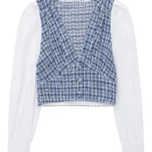 Chemisier Vintage à Carreaux - Louise Vintage