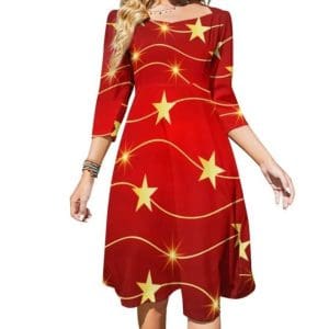 Femme Robe Année 70 Vintage Disco - Louise Vintage