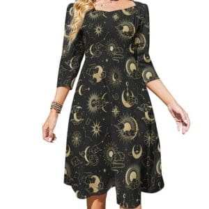 Femme Robe Année 70 Vintage Dos Nu - Louise Vintage