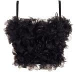 Haut Vintage Bustier Noir - Louise Vintage