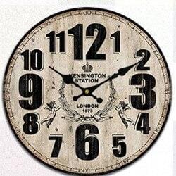 Horloge Murale Géante Vintage Londres - Louise Vintage