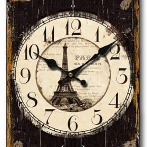 Horloge Murale Vintage 40 cm Monuments - Louise Vintage