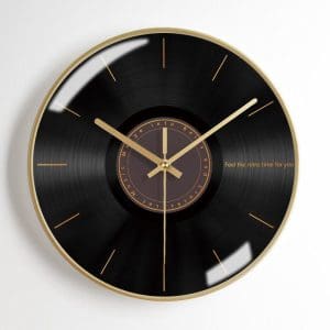 Horloge Murale Vintage Années 70 Vynile - Louise Vintage