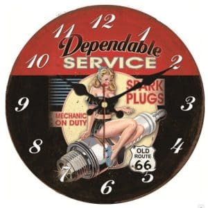 Horloge Murale Vintage Moteur à Explosion - Louise Vintage