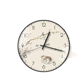 Horloge Murale Vintage Rétro Silencieuse - Louise Vintage