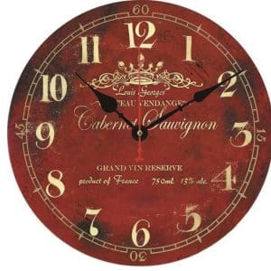 Horloge Murale Vintage Saint Emilion - Louise Vintage