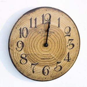 Horloge Murale Vintage Tronc - Louise Vintage