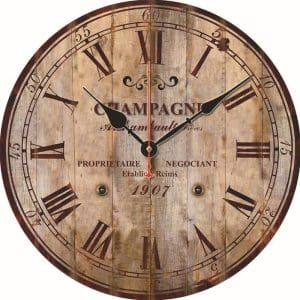 Horloge Vintage Murale Champagne - Louise Vintage