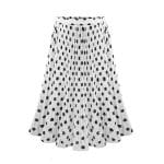 Jupe à Pois Vintage Blanc - Louise Vintage