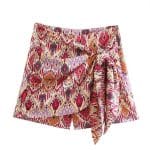Jupe Courte Nouée imprimés Vintage - Louise Vintage