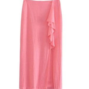 Jupe crayon Fendue à l'Avant Vintage - Louise Vintage