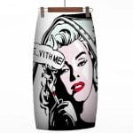 Jupe Crayon Vintage Pin Up - Louise Vintage