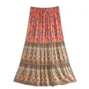 Jupe Indienne Vintage 80 - Louise Vintage