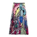 Jupe Longue Vintage Plissée Comics - Louise Vintage