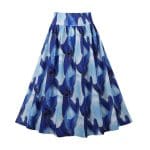 Jupe Vintage Ciel Fleurs - Louise Vintage