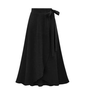Jupe Vintage Grande Taille Longue Noir - Louise Vintage