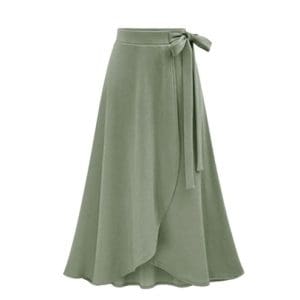 Jupe Vintage Grande Taille Longue Vert - Louise Vintage