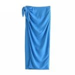 Jupe Vintage Longue Bleu - Louise Vintage