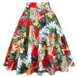 Jupe Vintage Pin Up Fleurs - Louise Vintage