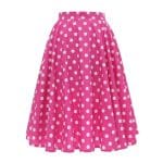 Jupe Vintage Rose Pois - Louise Vintage