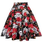 Jupe Vintage Tête de Mort - Louise Vintage