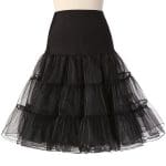 Jupon pour Robe Vintage Noir - Louise Vintage