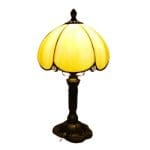 Lampe Vintage Art Déco Jaune - Louise Vintage