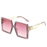 Lunettes Vintage Femme Carrées Rose - Louise Vintage
