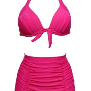 Maillot de Bain Année 60 Vintage Rose - Louise Vintage