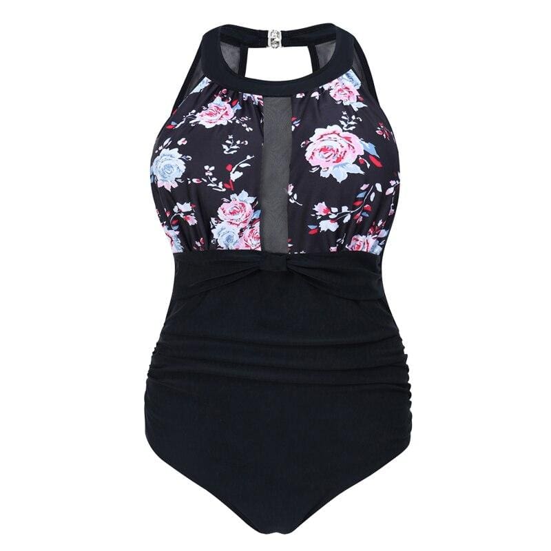 Maillot de Bain Floral Vintage - Louise Vintage