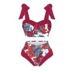 Maillot de Bain Rétro Rouge - Louise Vintage