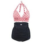 Maillot de Bain Rétro Taille Haute Pin Up - Louise Vintage