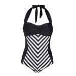 Maillot de Bain Style Vintage Noir - Louise Vintage