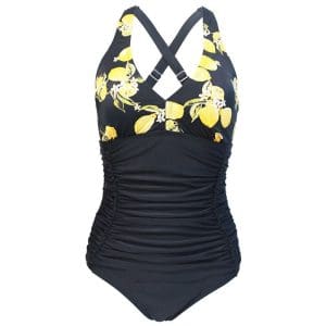 Maillot de Bain Vintage Motif Citron - Louise Vintage