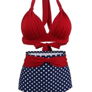 Maillot de bain Vintage taille haute Pin Up - Louise Vintage