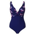 Monokini Bleu Rétro Pois - Louise Vintage