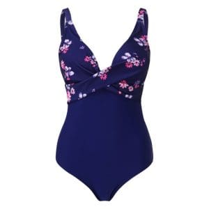 Monokini Bleu Rétro Pois - Louise Vintage