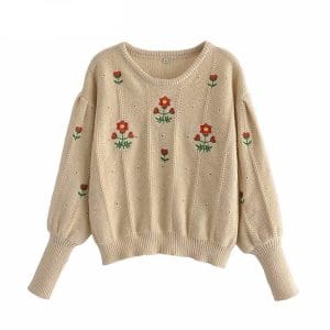 Pull à Motif Vintage - Louise Vintage