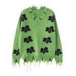 Pull Années 70 Vert - Louise Vintage