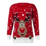 Pull de Noel Vintage Rouge - Louise Vintage