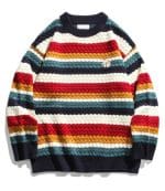 Pull en Laine Rayé Vintage - Louise Vintage