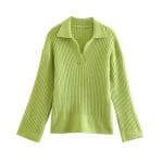Pull Large Vintage Vert - Louise Vintage