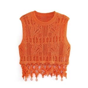 Pull Montant Vintage Sans Manche - Louise Vintage