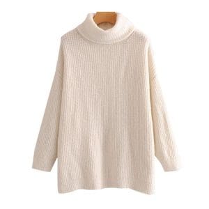 Pull Oversize Vintage Beige - Louise Vintage