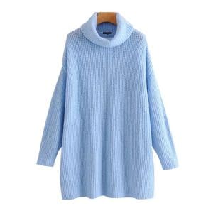Pull Oversize Vintage Bleu Ciel - Louise Vintage